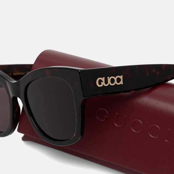 NWT Gucci GG1789S-002 Havana 53mm Sunglasses main image 7